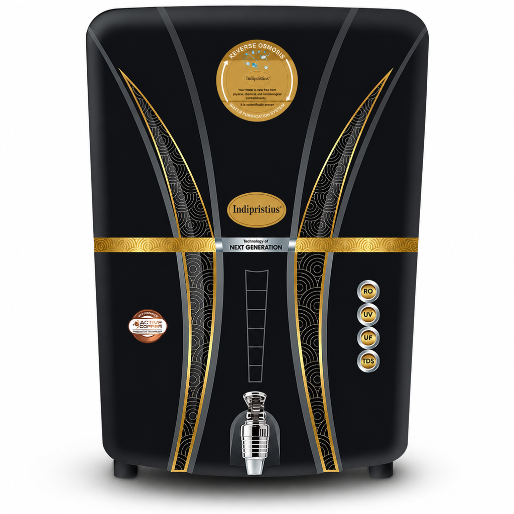Fully Automatic with Copper RO Water Purifier | 12 L Storage | RO + UV + UF + TDS Regulator + Active Copper | For Home and Office